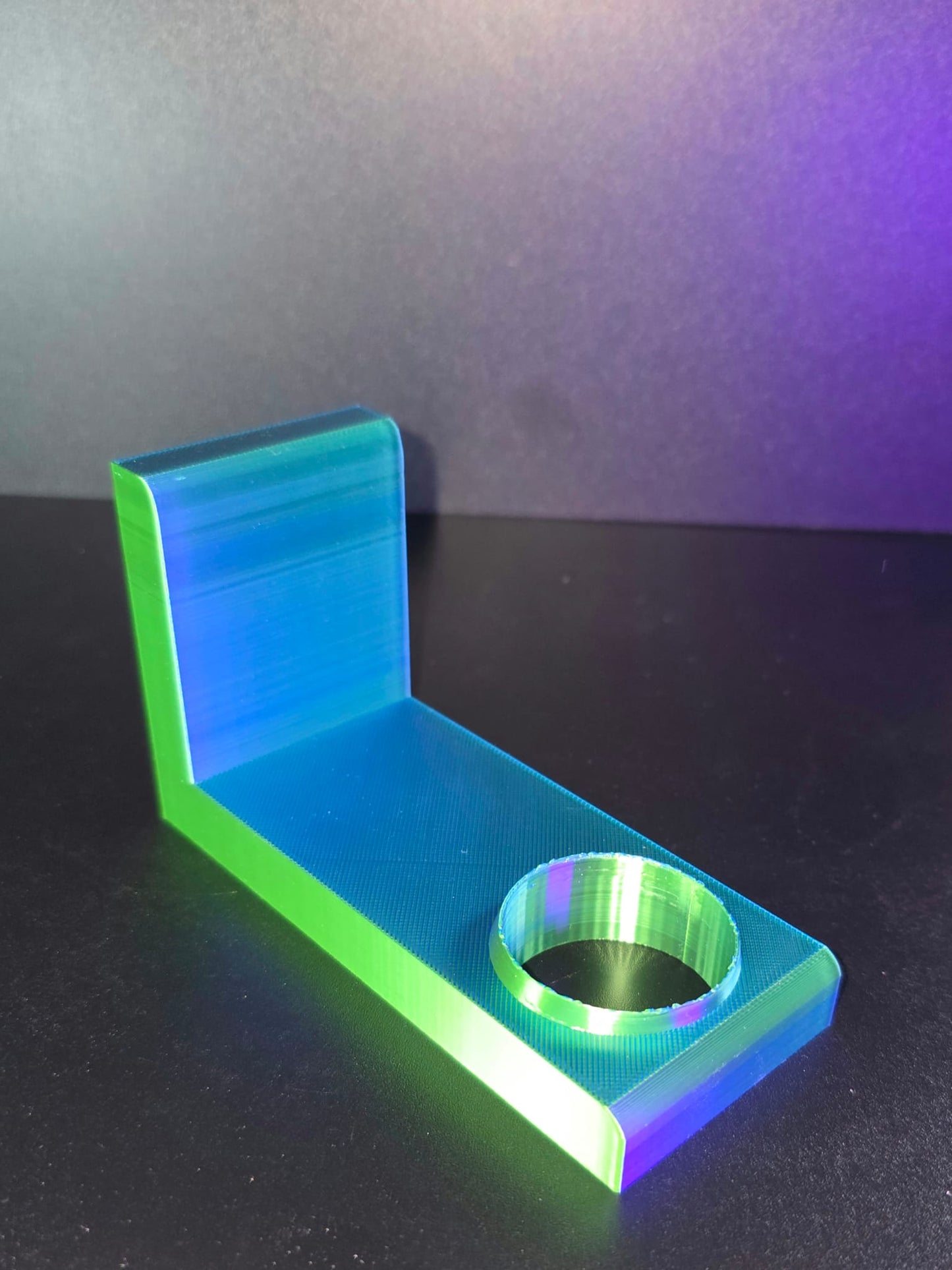 Iridescent Splash Phone Holder