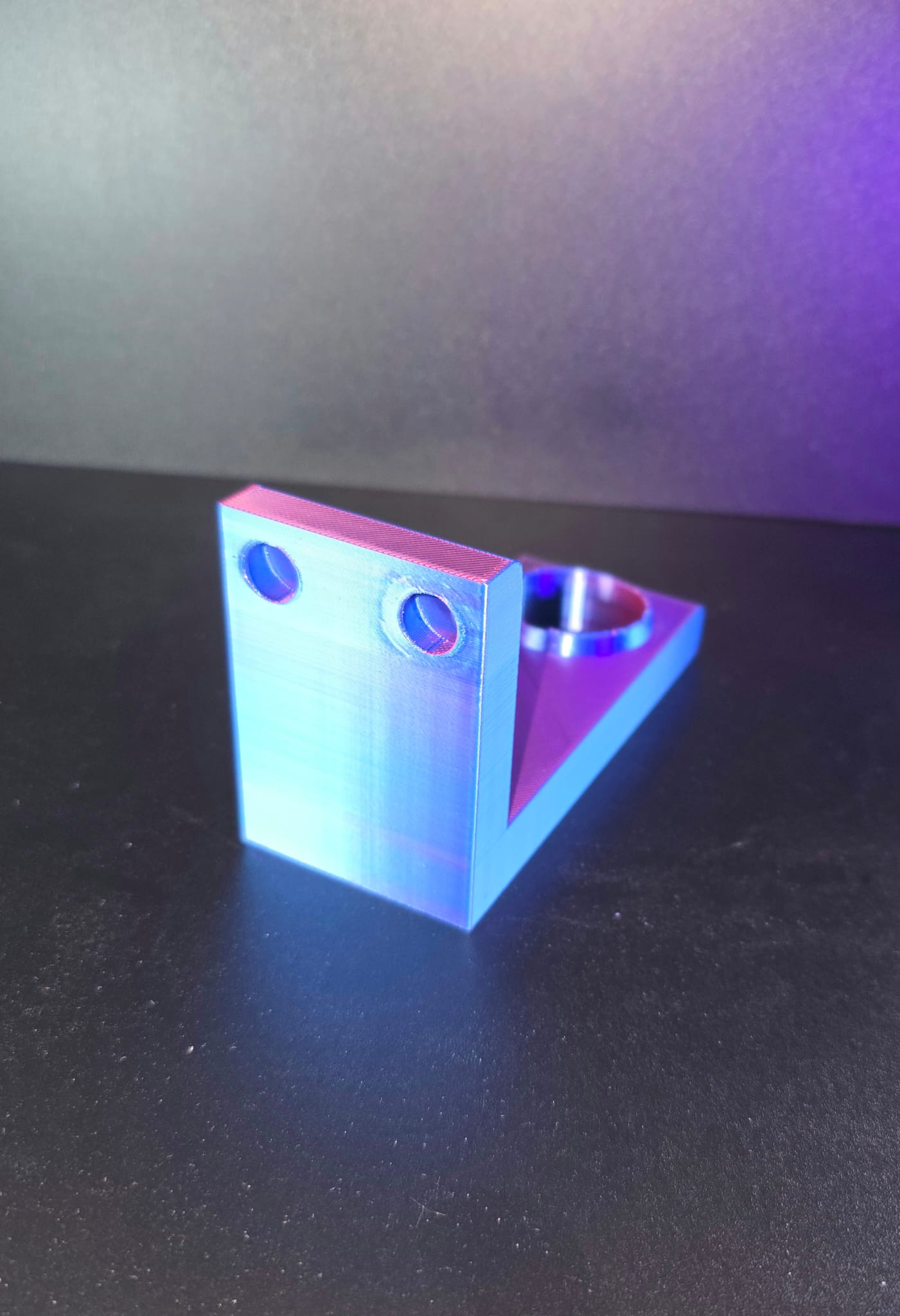 Iridescent Splash Phone Holder