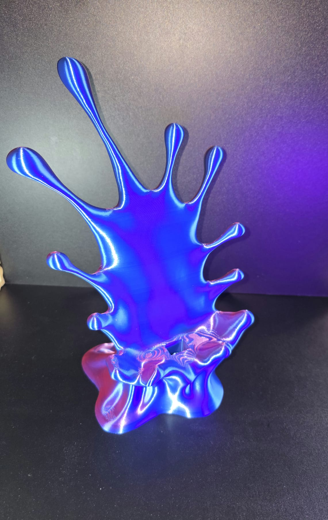 Iridescent Splash Phone Holder