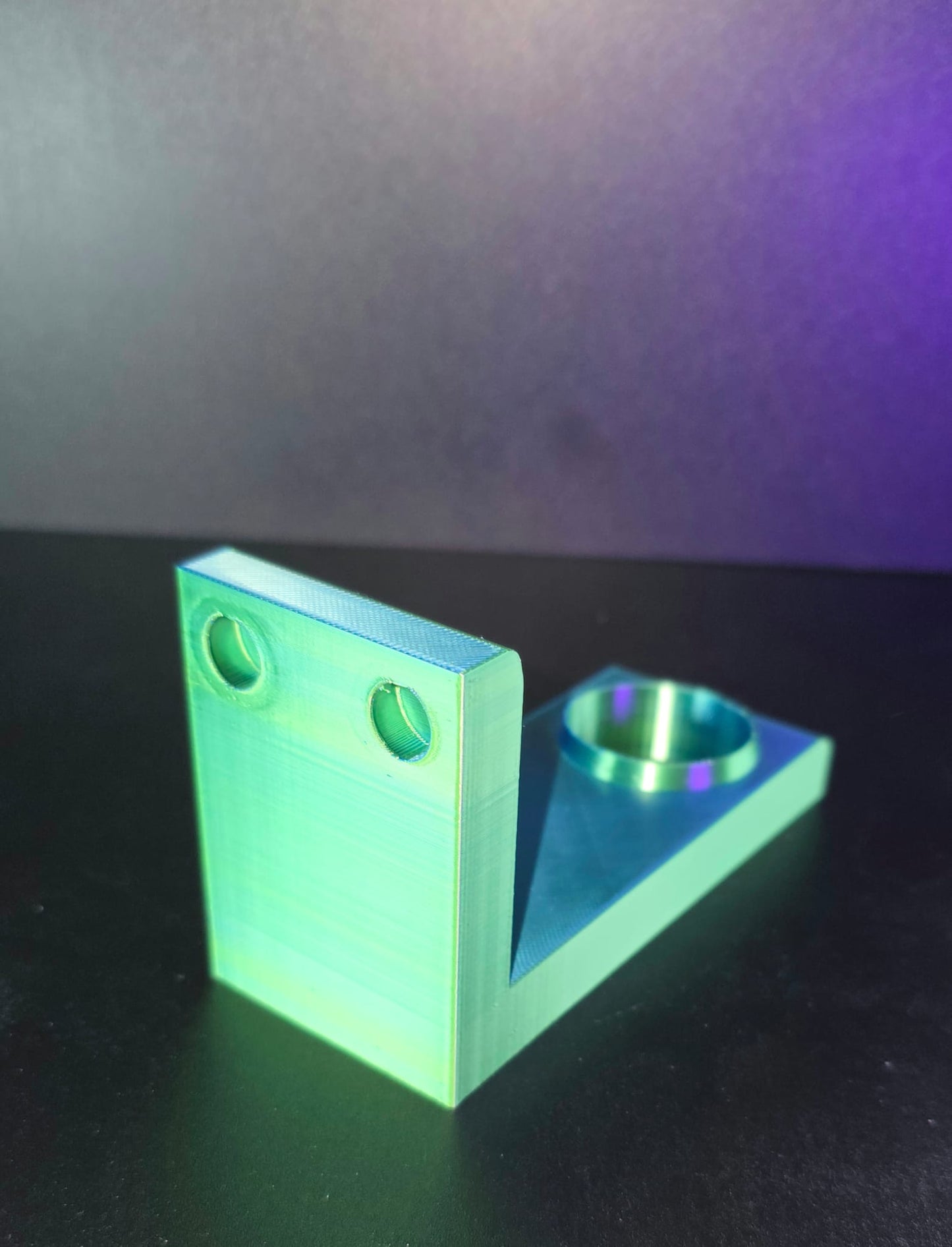 Iridescent Splash Phone Holder