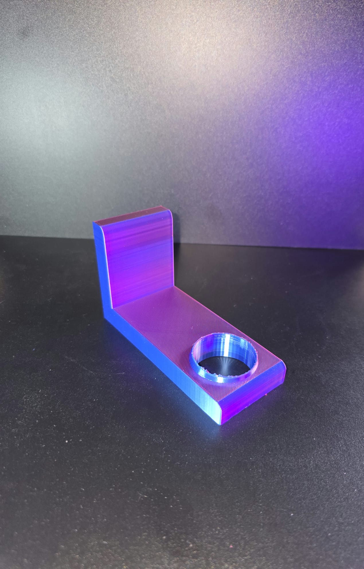 Iridescent Splash Phone Holder